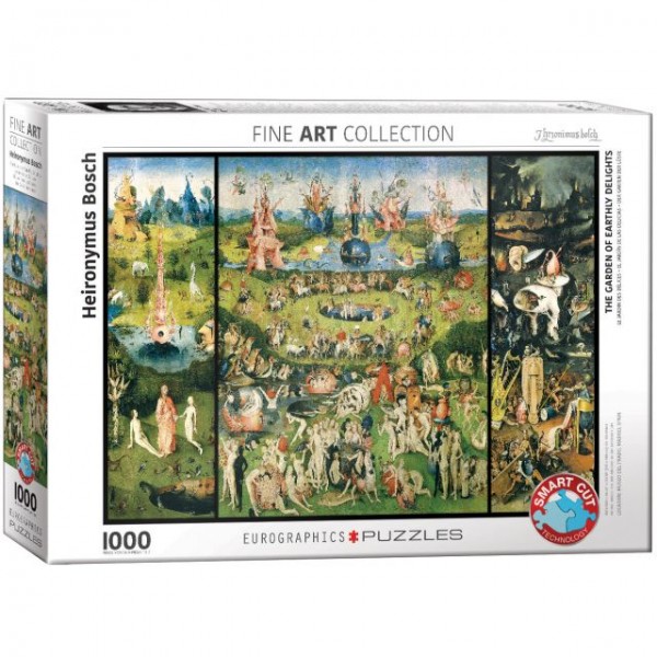 Ogród ziemskich rozkoszy, Hieronim Bosch (1000el.) - Sklep Art Puzzle